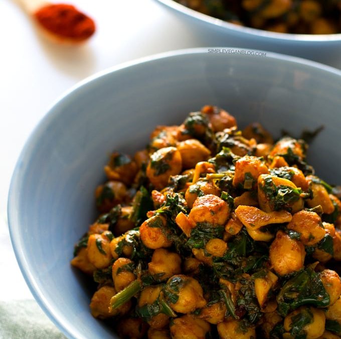 Spanish Spinach with Chickpeas Cascade Chiropractors